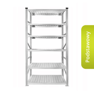 Regał metalowy półkowy, do garażu i magazynu